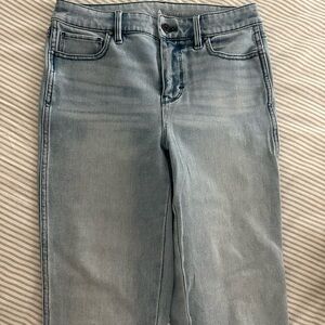 White House Black Market The Straight Women's Light Blue Jeans